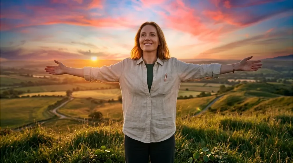 peaceful-woman-enjoying-a-healthy-balanced-life-through-self-care