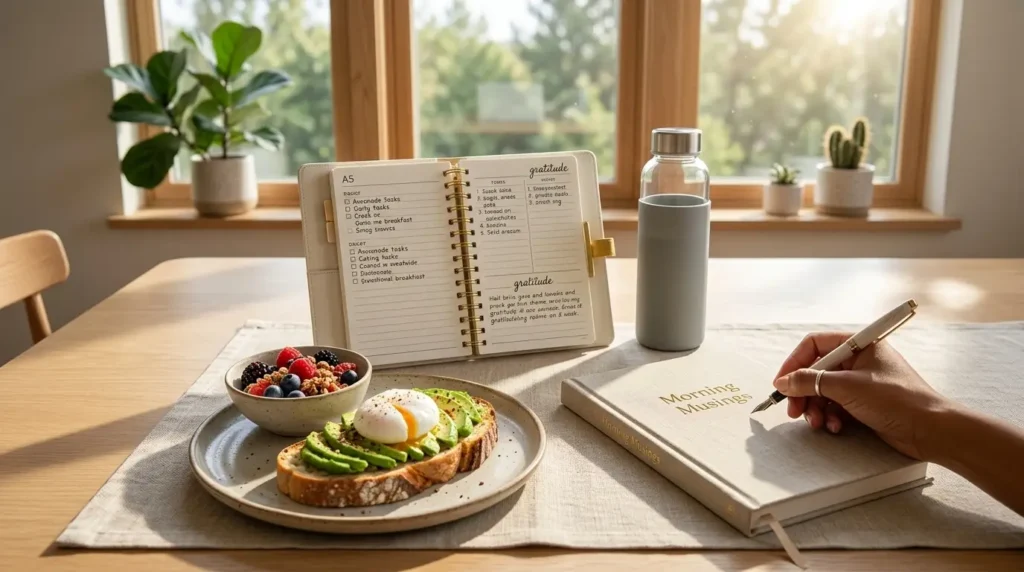 Healthy daily routine for better mental health