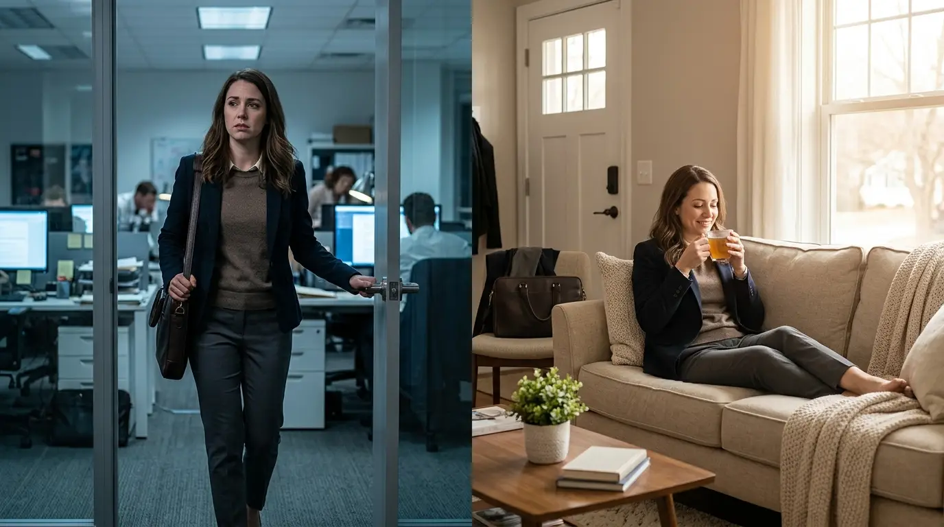 how to unwind after working with toxic people